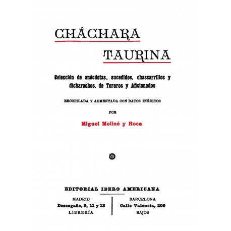 Chachara taurina