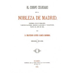 El Cuerpo Colegiado de la Nobleza de Madrid