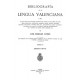 Bibliografia de la lengua valenciana