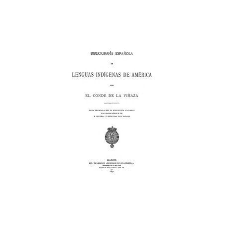 BIbliografía española de lenguas indígenas de América