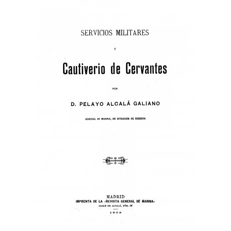 Servicios militares y cautiverio de Cervantes