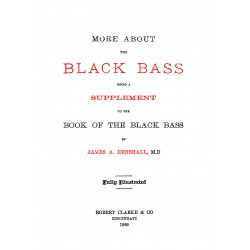 More about the Black Bass being a supplement to de the book the Black Bass