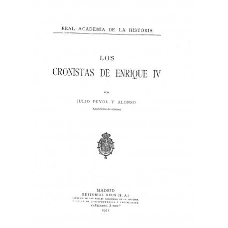 Las crónicas de Enrique IV