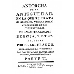 Franco ilustrado.Notas a las obras manuscritas de el insigne anticuario Juan Fernández Franco