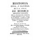 Historia Civil y natural de la Isla de Menorca