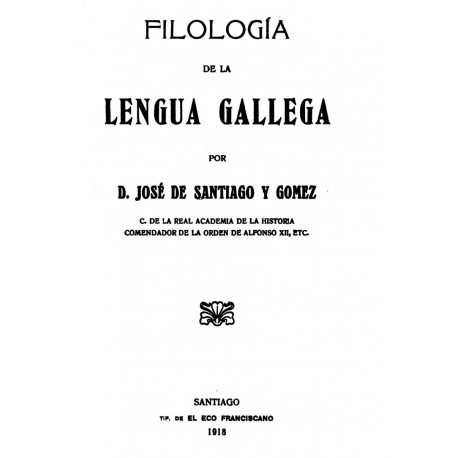 Filología de la lengua gallega
