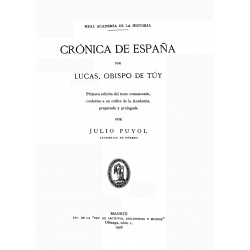 Antecedentes  para una nueva edición de la Crónica de Don Lucas de Tuy
