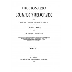 Diccionario biográfico y bibliográfico de escritores y artistas catalanes del siglo XIX