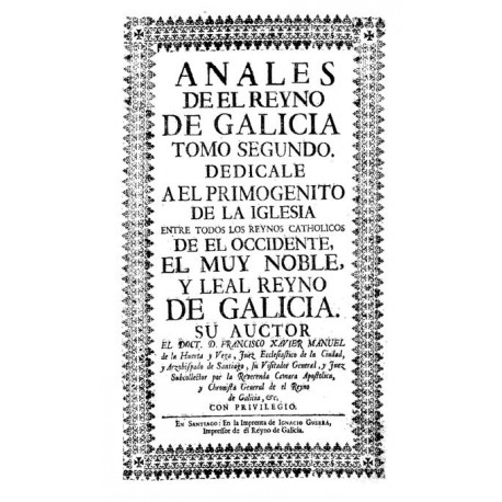 Anales del  Reino de Galicia