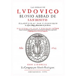Las Obras de Ludovico Blosio, abad de San Benito
