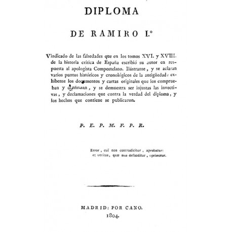 Diploma de Ramiro I