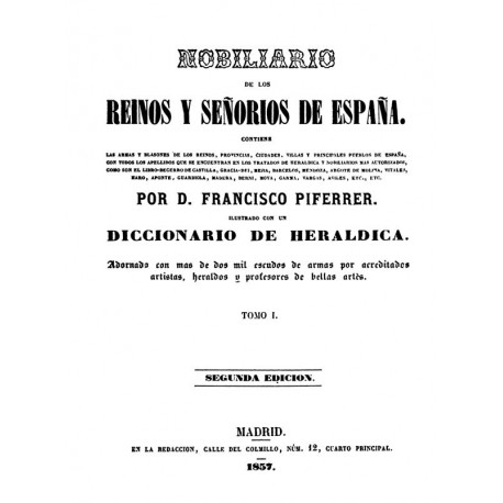 Nobiliario de los reinos y señoríos de España