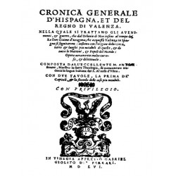 Cronica generale d'Hispagna, et del Regno di Valenza