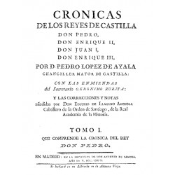 Crónicas de los Reyes de Castilla t1