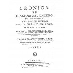 Crónica de Alfonso El Onceno