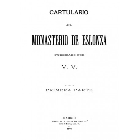 Cartulario del Monasterio de Eslonza