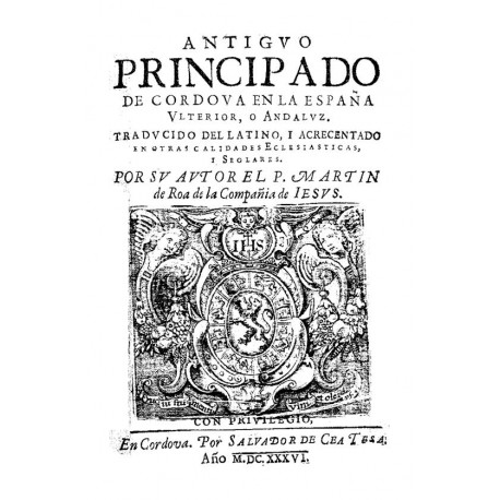 Antiguo principado de Cordova en la España Ulterior Andaluz