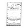 Sucession de el Rey D. Felipe V, nuestro señor , en al Corona de España.