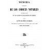 Memoria descriptiva de los Códices notables conservados en los Archivos eclesiásticos de España