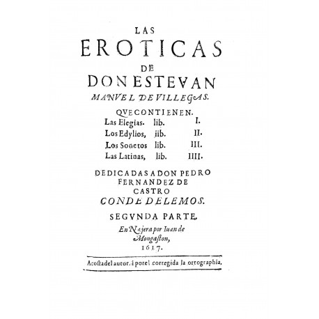 Las Eróticas o Amatorias tomo 2