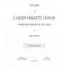 Etude sur L´ancien Dialecte Leonais daprés des Chartes du XIII siecle