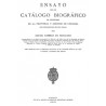 Ensayo de un catálogo biográfico de escritores de la provincia y diócesis de Córdoba con descripción de sus obras