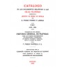 Catálogo de documentos relativos a las islas Filipinas existente en el Archivo de Indias de Sevilla