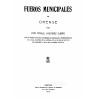 Fueros municipales de Orense
