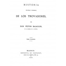 Historia Política y literaria de los trovadores