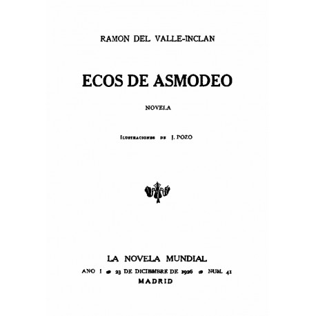 Ecos de Asmodeo. Novela