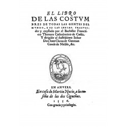 El libro de las costumbres de todas las gentes del mundo, y de las Indias.