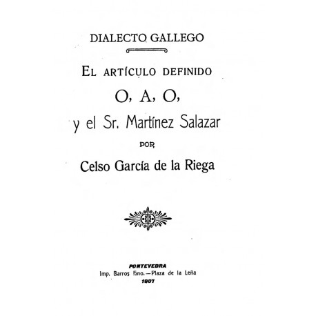 Dialecto gallego