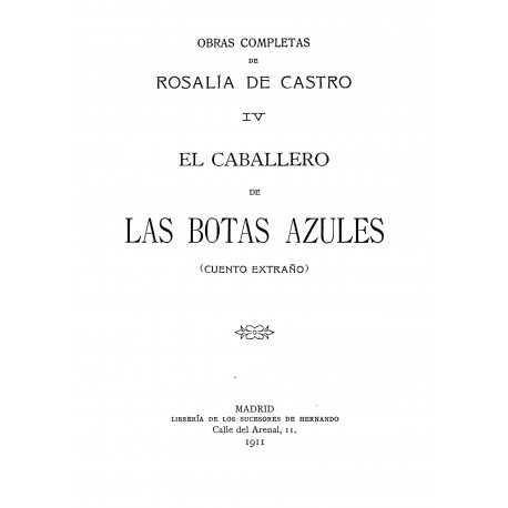 El Caballero de las botas azules ( cuento extraño )