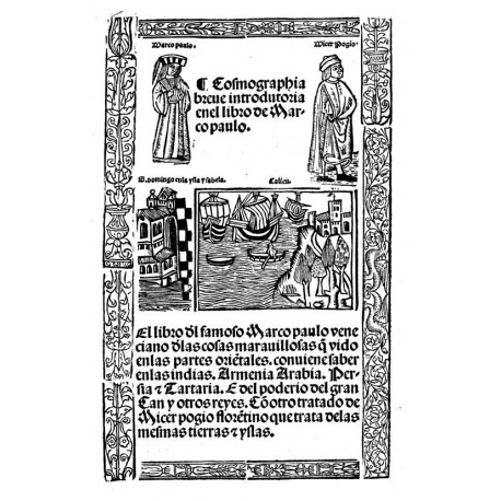 El libro del famoso Marco veneciano de las cosas maravillosas que vido en las Partes Orientales
