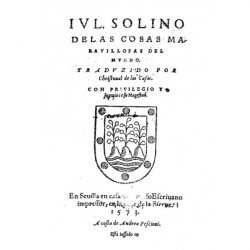 Iulio Solino de las cosas maravillosas del mundo