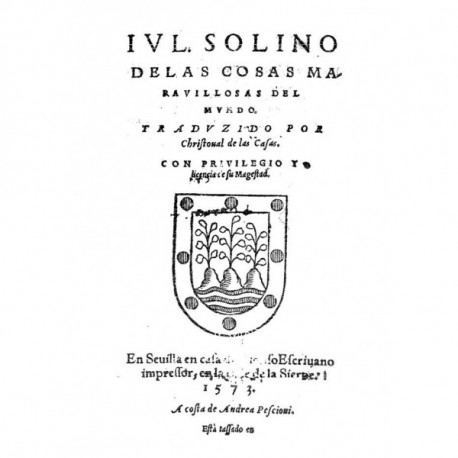 Iulio Solino de las cosas maravillosas del mundo