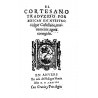 El cortesano traduzido por Boscan en nuestro vulgar castellano