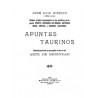 Apuntes taurinos