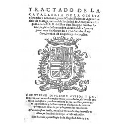 Tractado de la cavalleria de la gineta