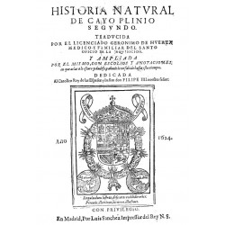Historia natural de Cayo Plinio Segundo