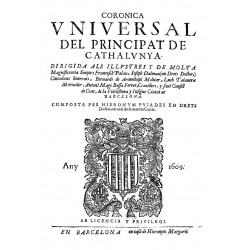 Coronica universal del Principat de Cathalunya
