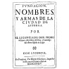 Fundación, nombres y armas de la ciudad de Astorga