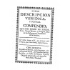 Descripcion veridica, y puntual compendio