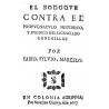 El Bodoque contra el Propugnáculo histórico y jurídico del licenciado Conchillos