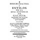 Derecho práctico i estilos de la real Audiencia de Galicia